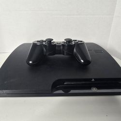 Ps3 Slim With Power Cable & Controller...no Hdmi Or Controller Charger 
