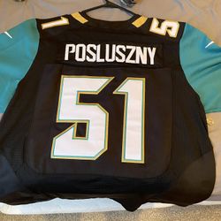 Jacksonville Jaguars Paul Posluszny Black NFL Jersey 