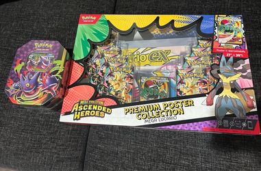 Pokemon Ascended Heroes and Tin