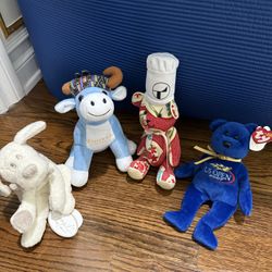 Collectible Plush Lot – Hilton Tokyo, Conrad Manila & TY US Open 2007