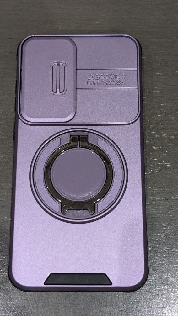 Samsung Galaxy S25 Plus 6.7 Inch Purple Ring Magsafe Case