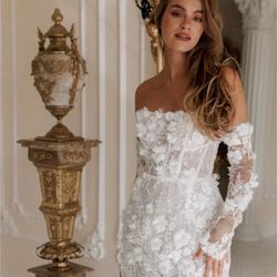 White Floral Dress