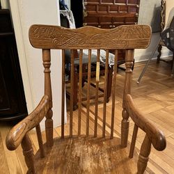 Victorian Child Rocking Chair