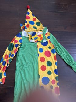 Big Top Clown Child Costume Boy’s Size Large