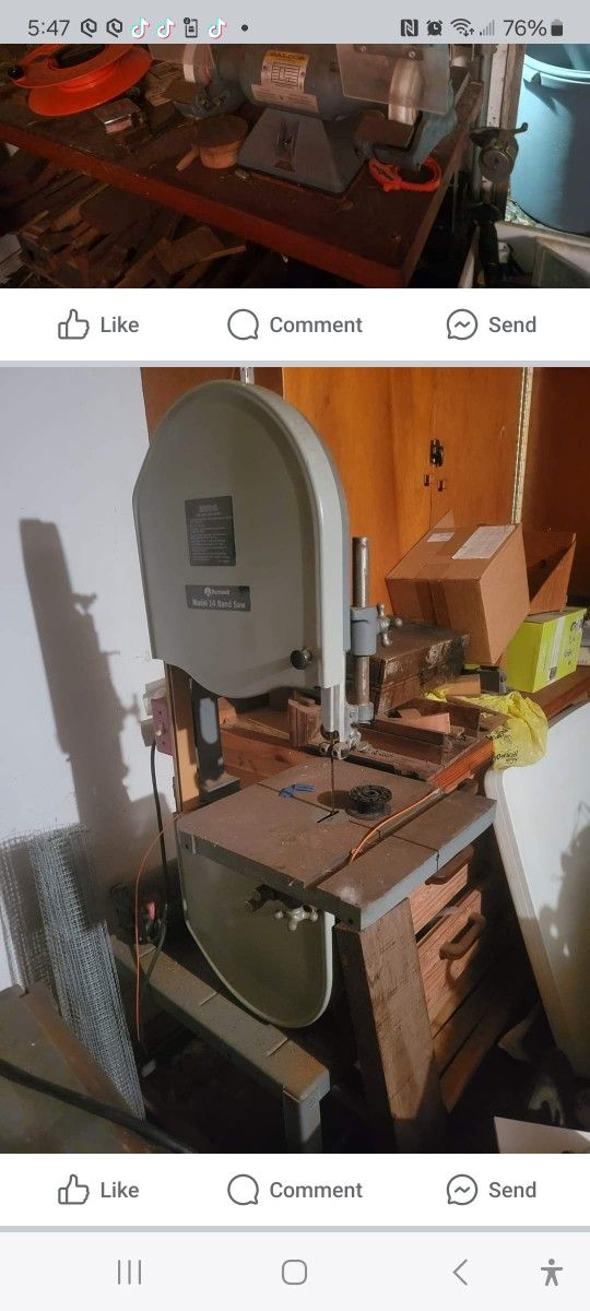 ROCKWELL - Model 14 BANDSAW