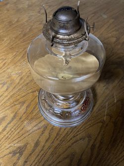 Glass Oil Lamp