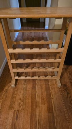 Wine rack and glass holder