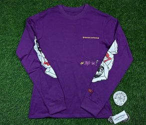 Chrome Hearts Purple Long Sleeve Tee