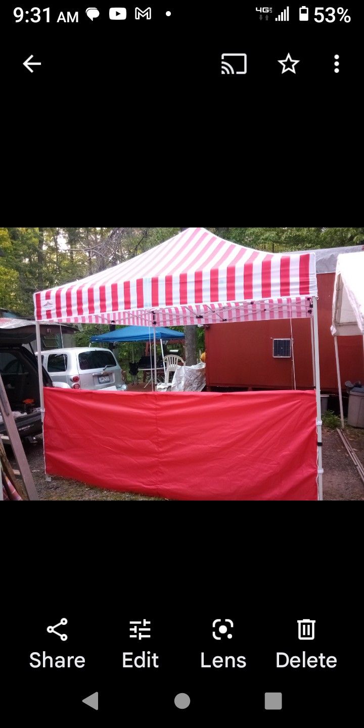 Concession Tent