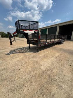 30’ Gooseneck Utility trailer