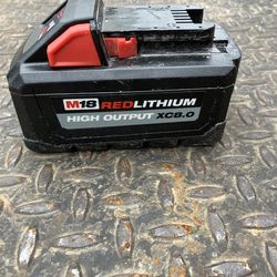 Milwaukee xc 8.0 high output