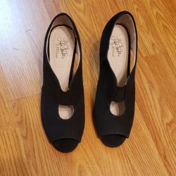 LifeStride Soft Carla Heel Shoes Women's Size 9W