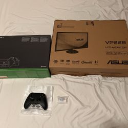 Xbox One X 1tb With Monitor Included
