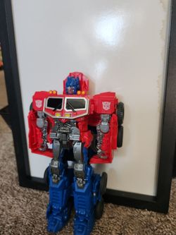 Smash Changers OPTIMUS PRIME figure Transformers Cyberverse Rise of the Beasts