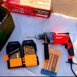 Reversable Hammer💪Drill, 1/2"/Heavy Duty Variable Speed