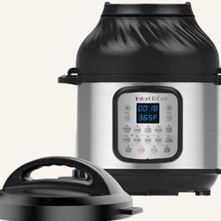 Instant Pot Duo, Crisp + Air Fryer / Multi Used Pressure Cooker And Air Fryer 6 And 8 Quart