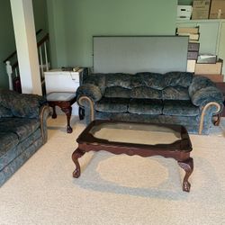 Sofa and Loveseat