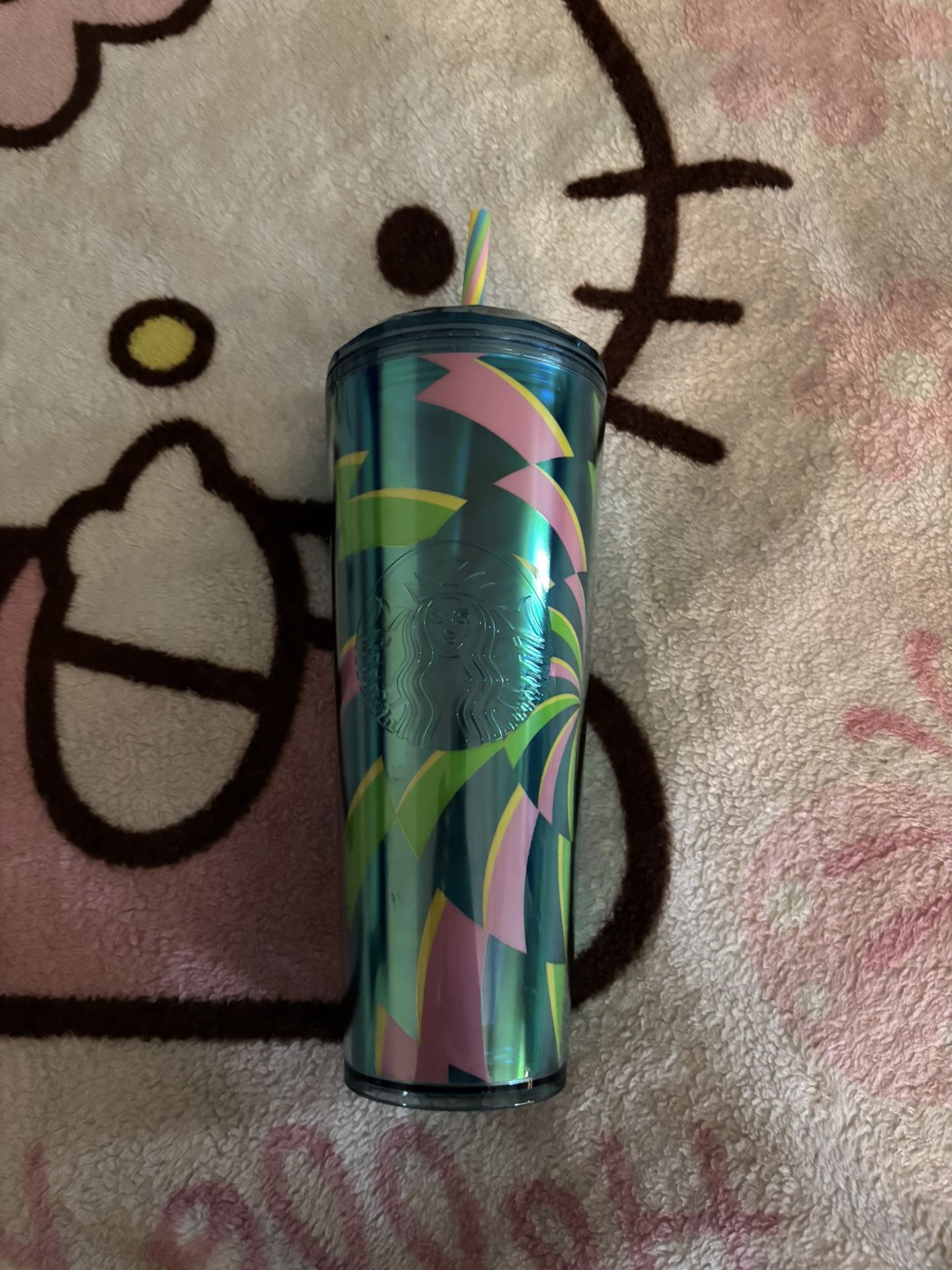 Starbucks Disney Lollipop Tumbler With Straw