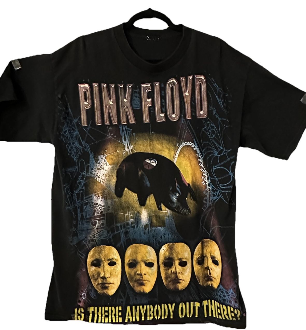 Vintage Pink Floyd Is There Anybody Out There The Wall Live 80’s Band T-shirt