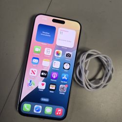 Iphone 15 Pro Max 256 Gb At&t Unlocked For All At&t Network Including Cricket H2o Wireless 