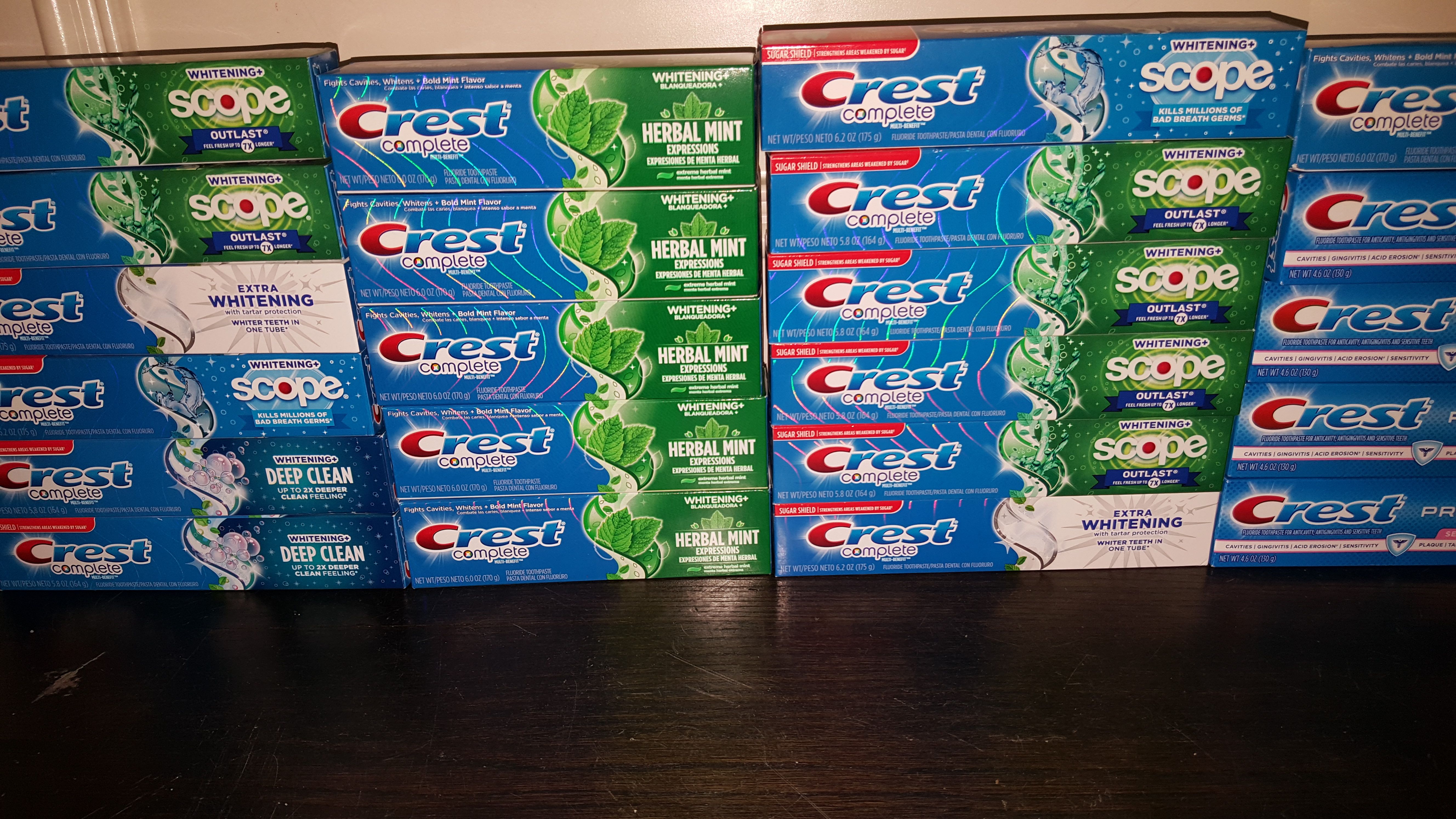 Crest toothpaste sale!!!