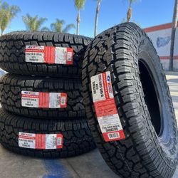 235/75/15 Gt Radial At  ( 4 NEW TIRES ) INCLUDED INSTALLATION & BALANCED ✅