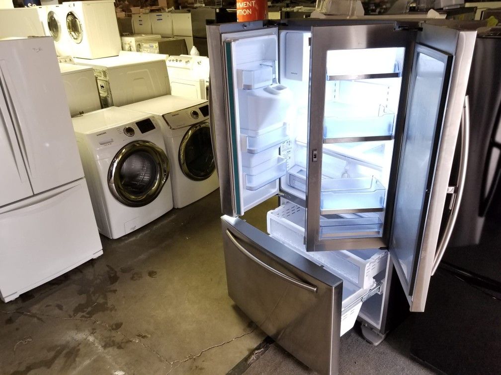 Blow Out Sale Warehouse Full Of Nice Like Brand New Refrigerators Washer Dryer Oven Stove Stackable Free Warranty Free Financing Available 90day TO Pa