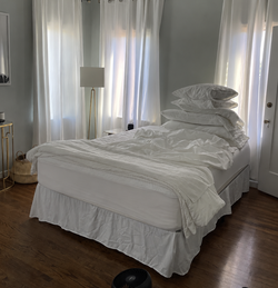 Queen Bed Frame + Mattress – $150 OBO | Must Go This Weekend