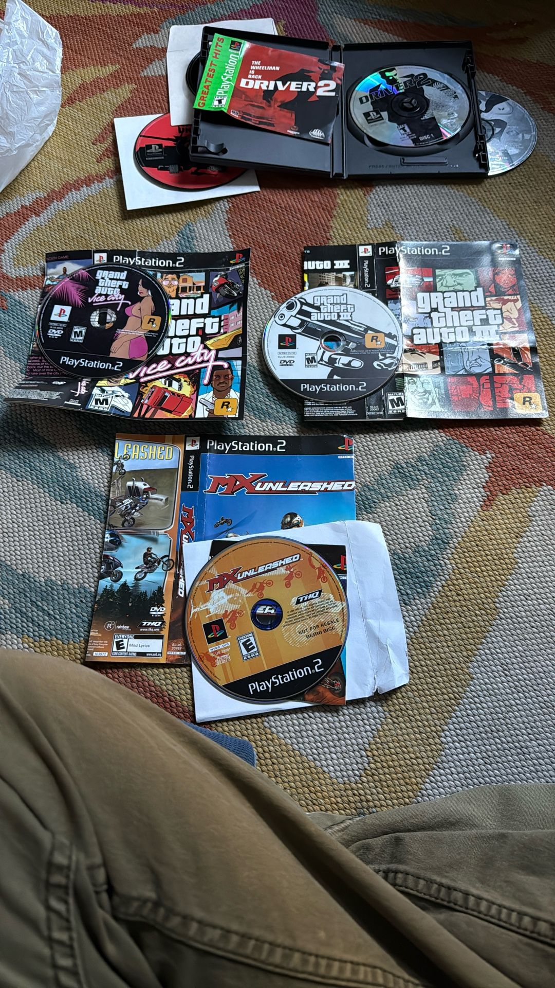 Ps2 3 Games. 