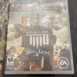 Overkill Edition Army Of Two The Devils Cartel PlayStation 3