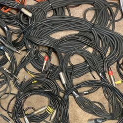 Microphone, Guitar, Instrument Cables Mono phone 