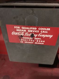 Coca-Cola old dispenser