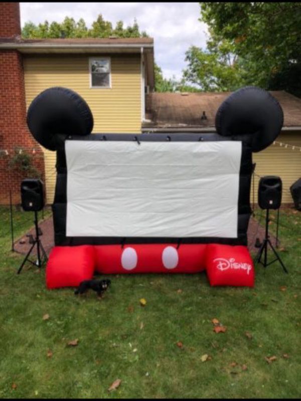 New!! Inflatable movie screen, projector screen, backyard projection