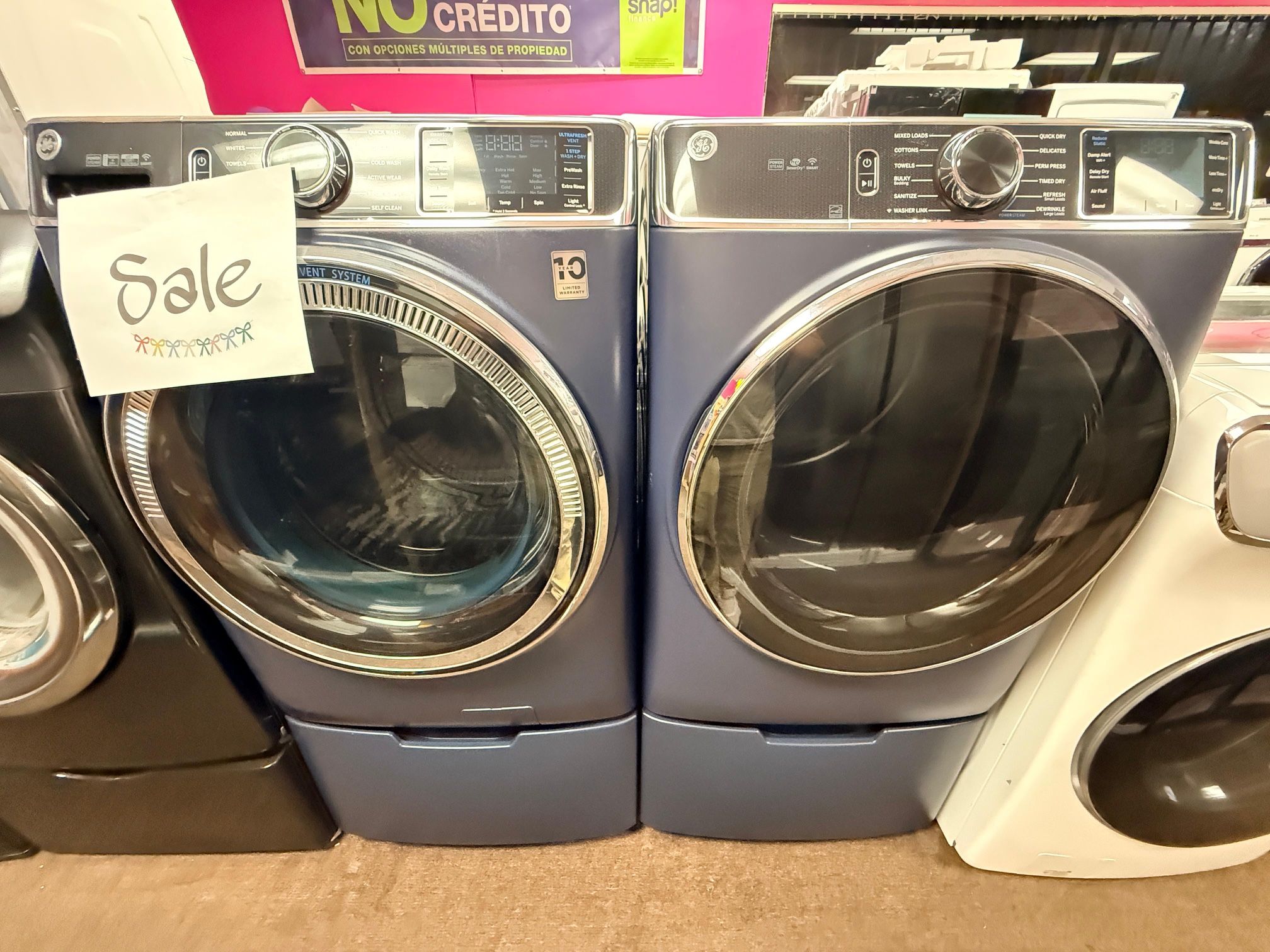 WASHER AND DRYER