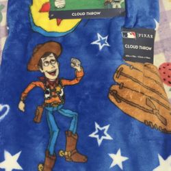 Dodgers Woody  Toy Story Blanket. Buzz 