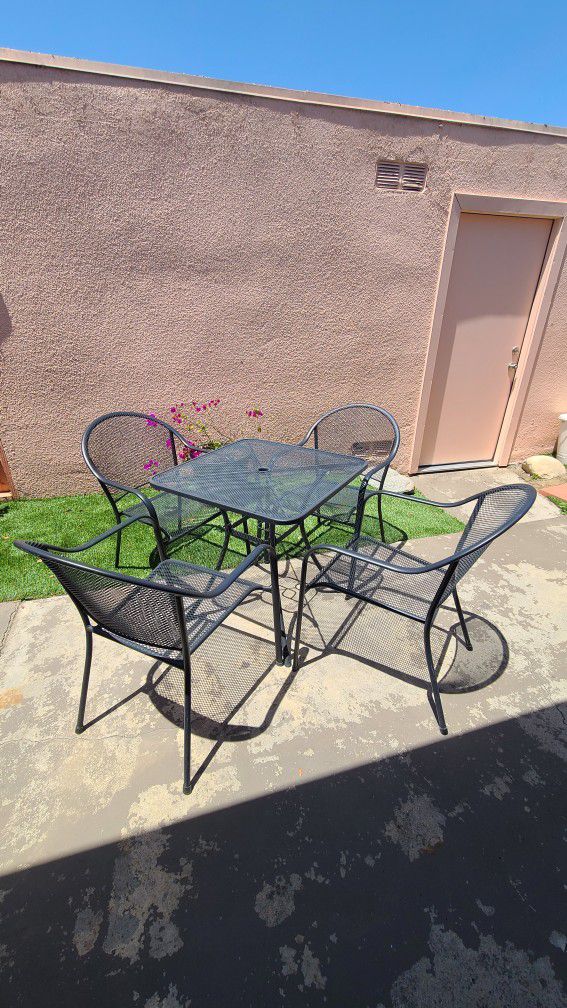 Outdoor Patio Table Dining Set Furniture