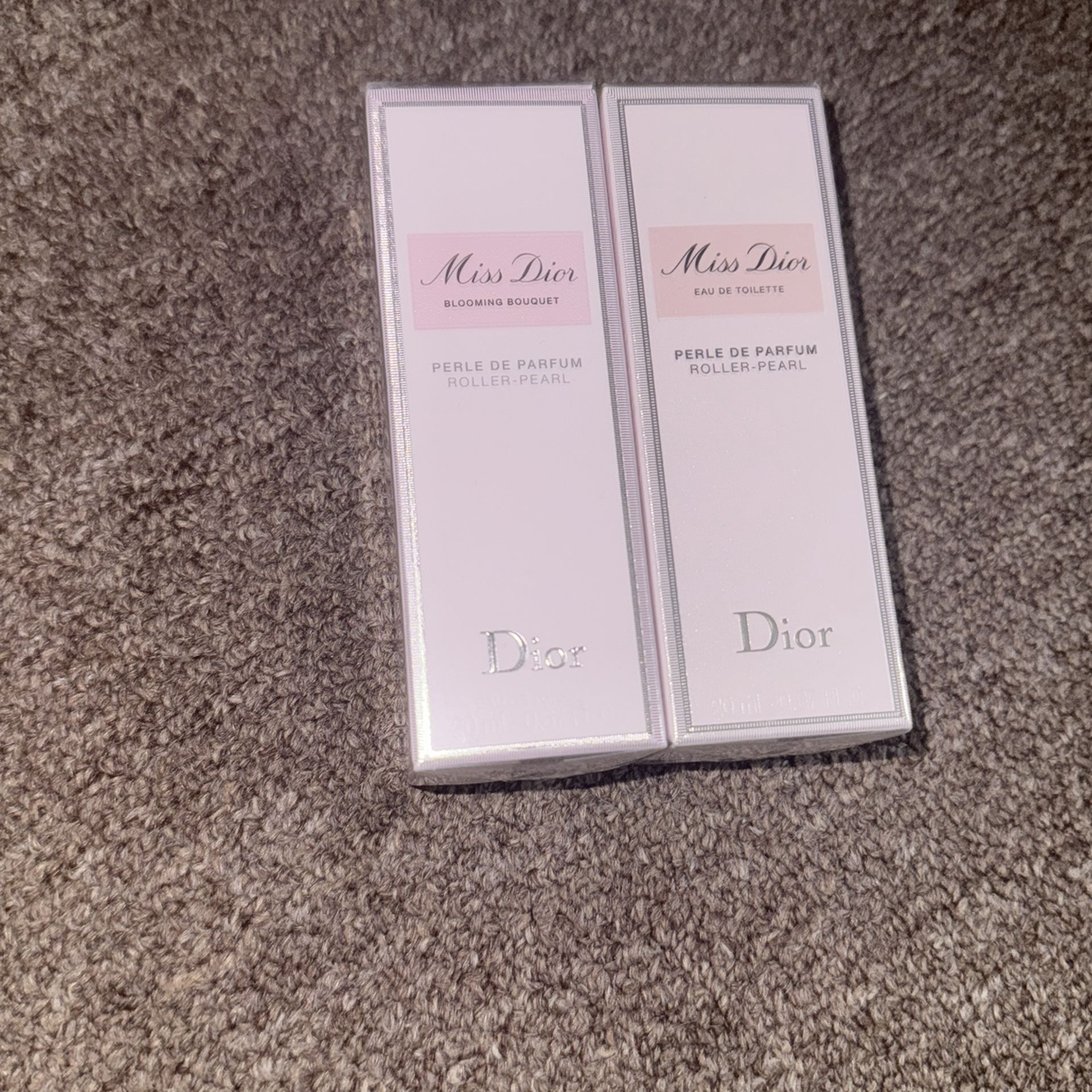 Miss Dior x2 Travel size Perfumes.