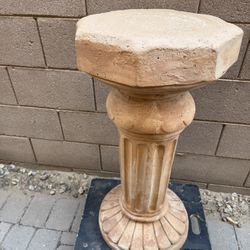 Solid Concrete Plant Stand
