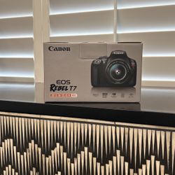 Canon EOS REBEL T7 Video Camera 18-55mm Lens 