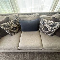 Sofa with Pillows 