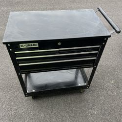 Us General Toolbox Rollaway Heavy Duty Drawers Work Good