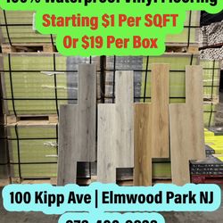99 Cents Vinyl Flooring 100% Waterproof  