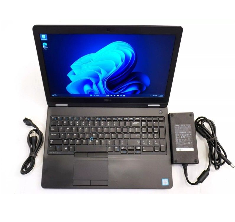 Dell Precision 3510 15.6" Quad i7-6820HQ 2.7GHz 16GB 256GB M.2 Win11
