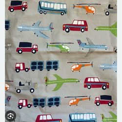 Pottery Barn Kids, Brody transportation duvet cover