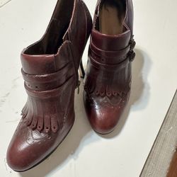 Vintage Leather Heels