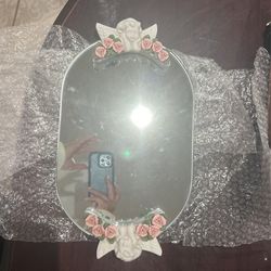 Vintage Angel Mirror
