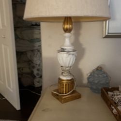 Alabaster Lamp Antique A Federal Style