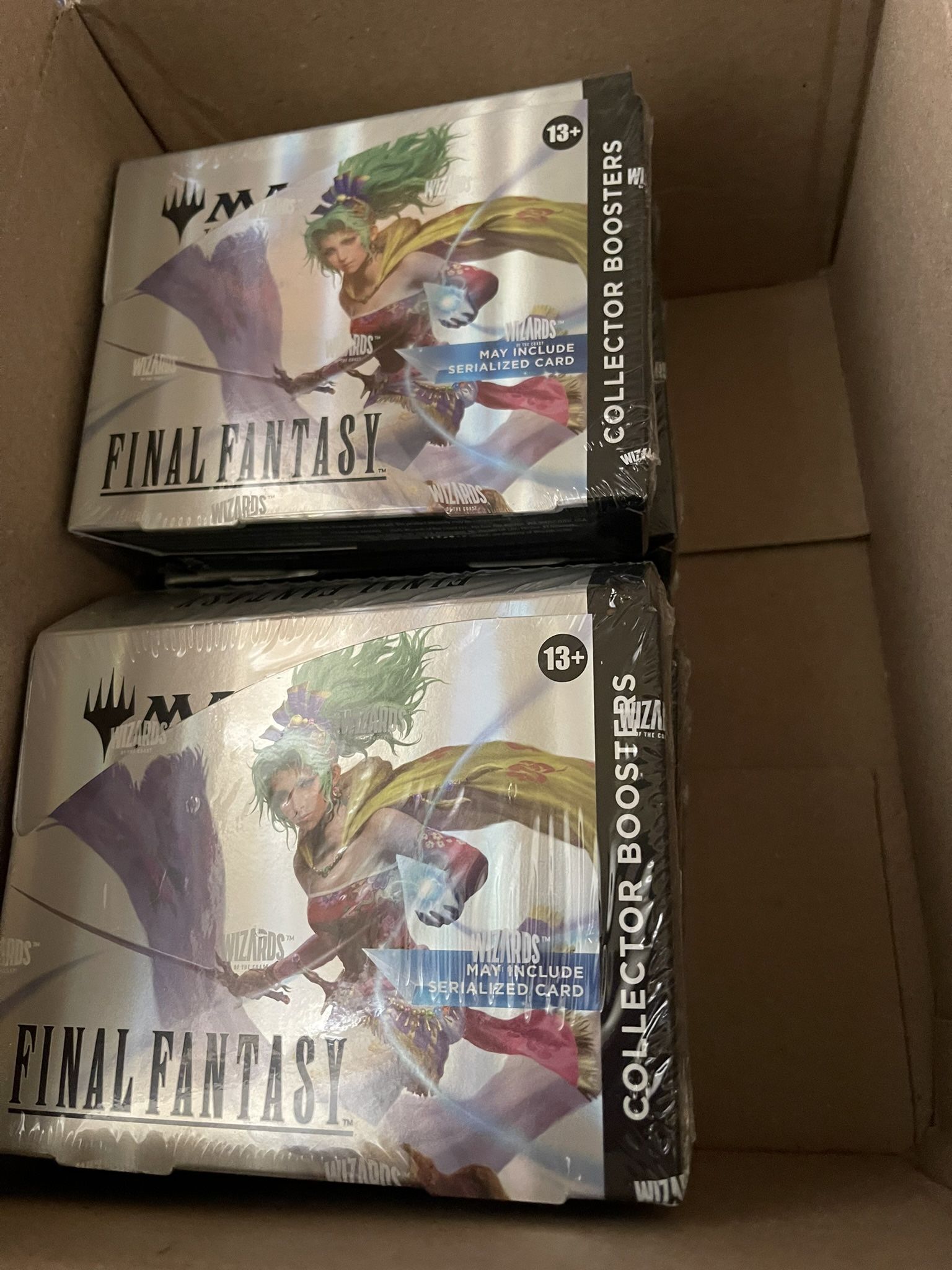 BRAND NEW SEALED Magic The Gathering Final Fantasy Collector Booster Boxes