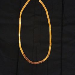 18k Herringbone Chain