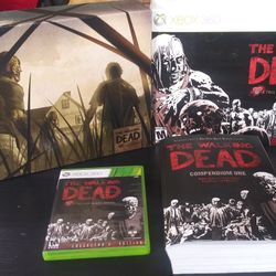 The Walking Dead collector's edition (( Book And game only))